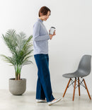 【C-FORT POINT/フォートポイント】リブニットソー エリシャーリング プルオーバー