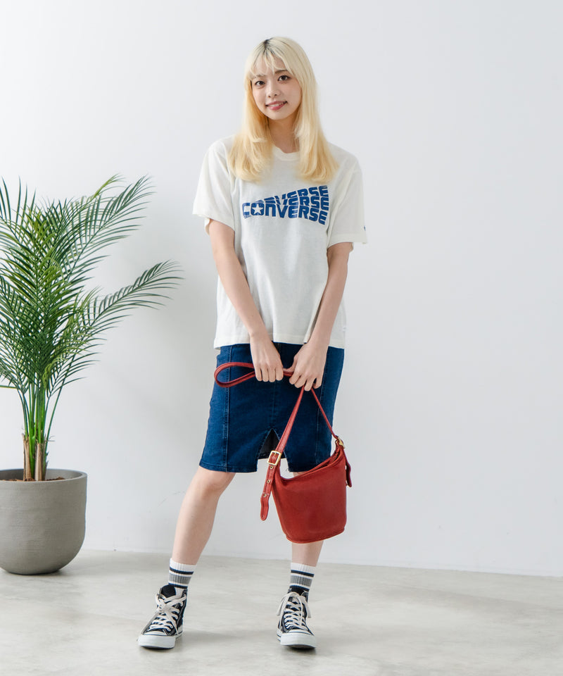 【CONVERSE/コンバース】ネップスラブ アーカイブロゴ Tシャツ zo