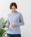 【C-FORT POINT/フォートポイント】リブニットソー エリシャーリング プルオーバー