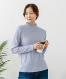 【C-FORT POINT/フォートポイント】リブニットソー エリシャーリング プルオーバー