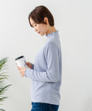 【C-FORT POINT/フォートポイント】リブニットソー エリシャーリング プルオーバー