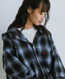 【BEVERLY HILLS POLO CLUB/ビバリーヒルズポロクラブ】ネルチェックシャツパーカー