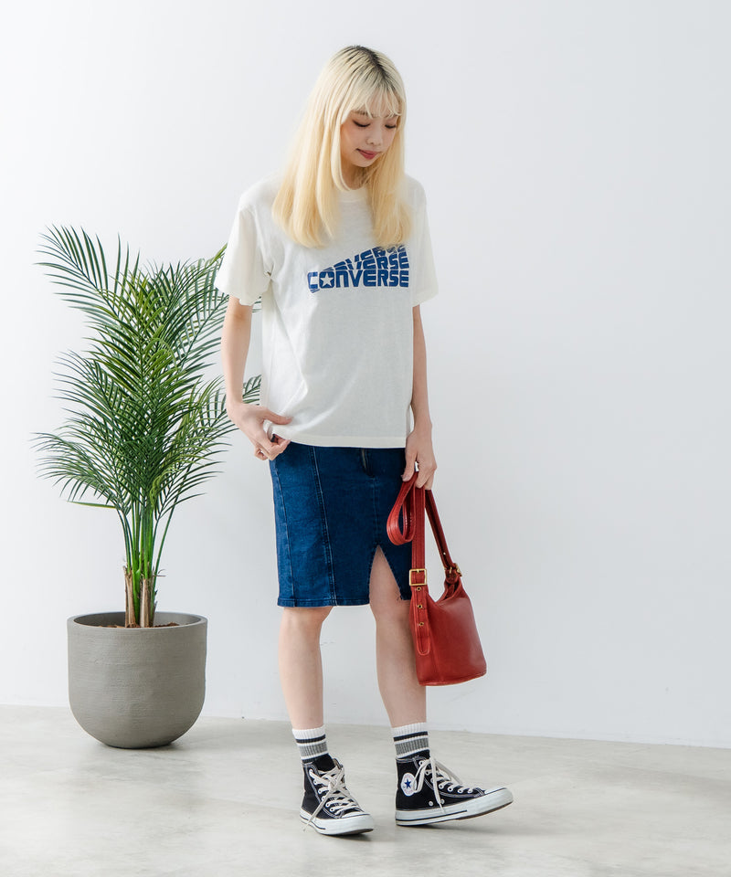 【CONVERSE/コンバース】ネップスラブ アーカイブロゴ Tシャツ zo