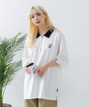 【KANGOL/カンゴール】襟配色 ハーフジップ ポロ