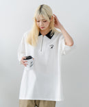 【KANGOL/カンゴール】襟配色 ハーフジップ ポロ