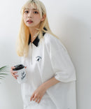 【KANGOL/カンゴール】襟配色 ハーフジップ ポロ