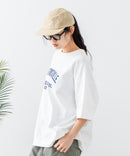 【DISCUS/ディスカス】ヘビーウェイトロゴBIGTシャツ 程よいルーズシルエット カジュアル zo