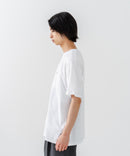 【SAVIER/サビアー】×【ZERO STAIN/ゼロステイン】【LAロゴ立体刺繍】コラボ ポケット付き Tシャツ オーバーサイズ 汗染み防止 ストリート・スケーター