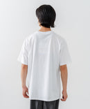 【SAVIER/サビアー】×【ZERO STAIN/ゼロステイン】【LAロゴ立体刺繍】コラボ ポケット付き Tシャツ オーバーサイズ 汗染み防止 ストリート・スケーター