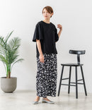 【C-FORTPOINT/フォートポイント】【ベルスリーブで魅せる、大人のこなれTシャツ。】ベルスリーブ オーバーサイズTシャツ 綿100％ 華奢見え ゆったり 二の腕カバー