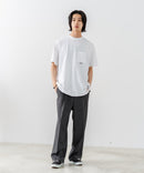 【OUTDOOR EXCHANGE/アウトドアエクスチェンジ】×【ZERO STAIN/ゼロステイン】コラボ 裾ドローコード 胸ポケット Tシャツ