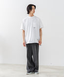 【OUTDOOR EXCHANGE/アウトドアエクスチェンジ】×【ZERO STAIN/ゼロステイン】コラボ 裾ドローコード 胸ポケット Tシャツ