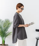 【C-FORTPOINT/フォートポイント】【接触冷感 ひんやり涼しい】冷感鹿の子素材 ラウンドヘムTシャツ 乾きやすい お尻が隠れる 体型カバー