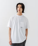 【OUTDOOR EXCHANGE/アウトドアエクスチェンジ】×【ZERO STAIN/ゼロステイン】コラボ 裾ドローコード 胸ポケット Tシャツ
