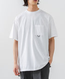 【OUTDOOR EXCHANGE/アウトドアエクスチェンジ】×【ZERO STAIN/ゼロステイン】コラボ 裾ドローコード 胸ポケット Tシャツ