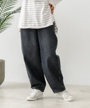 デニムカーブパンツ【C-FORT POINT/フォートポイント】