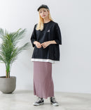 【KANGOL/カンゴール】 バックプリント フェイクレイヤード ビッグT