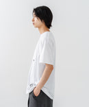 【OUTDOOR EXCHANGE/アウトドアエクスチェンジ】×【ZERO STAIN/ゼロステイン】コラボ 裾ドローコード 胸ポケット Tシャツ