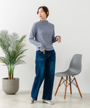 【C-FORT POINT/フォートポイント】カットシャーリング ボトルネックロンＴ