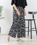 【C-FORTPOINT/フォートポイント】【ウエストゴム仕様でリラックス感抜群】カット楊柳素材 ワイドパンツ 通気性 涼感 イージーパンツ サマーパンツ ルームウェア リラクシー 体型カバー