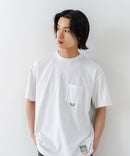 【OUTDOOR EXCHANGE/アウトドアエクスチェンジ】×【ZERO STAIN/ゼロステイン】コラボ 裾ドローコード 胸ポケット Tシャツ