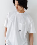 【OUTDOOR EXCHANGE/アウトドアエクスチェンジ】×【ZERO STAIN/ゼロステイン】コラボ 裾ドローコード 胸ポケット Tシャツ