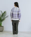 【BEVERLY HILLS POLO CLUB/ビバリーヒルズポロクラブ】ワンポイント刺繍 モヘアタッチ ニットカーディガン