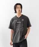 【BRKNHOME/ブロークンホーム】×【ZERO STAIN/ゼロステイン】【ホッケー風デザイン】コラボTシャツ 汗染み防止 ワンポイント オーバーサイズ
