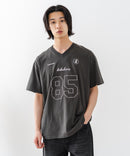 【BRKNHOME/ブロークンホーム】×【ZERO STAIN/ゼロステイン】【ホッケー風デザイン】コラボTシャツ 汗染み防止 ワンポイント オーバーサイズ