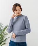 【C-FORT POINT/フォートポイント】カットシャーリング ボトルネックロンＴ