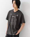 【BRKNHOME/ブロークンホーム】×【ZERO STAIN/ゼロステイン】【ホッケー風デザイン】コラボTシャツ 汗染み防止 ワンポイント オーバーサイズ