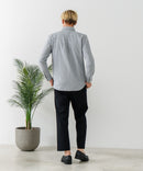 【BLUE STANDARD/ブルースタンダード】コットン100％ オックスボタンダウンシャツ レギュラーシルエット ビズ オフィスカジュアル オンでもオフでも