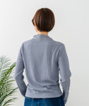 【C-FORT POINT/フォートポイント】カットシャーリング ボトルネックロンＴ