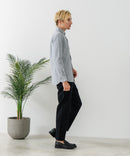 【BLUE STANDARD/ブルースタンダード】コットン100％ オックスボタンダウンシャツ レギュラーシルエット ビズ オフィスカジュアル オンでもオフでも