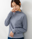 【C-FORT POINT/フォートポイント】カットシャーリング ボトルネックロンＴ