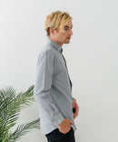 【BLUE STANDARD/ブルースタンダード】コットン100％ オックスボタンダウンシャツ レギュラーシルエット ビズ オフィスカジュアル オンでもオフでも