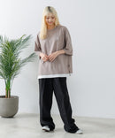 【KANGOL/カンゴール】 バックプリント フェイクレイヤード ビッグT