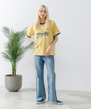 【CONVERSE/コンバース】ネップスラブ アーカイブロゴ リンガーTシャツ zo