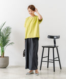 【C-FORTPOINT/フォートポイント】【涼しさと美シルエットを叶える 接触冷感機能付き】ドルマンスリーブ5分袖Tシャツ ひんやり涼しい 体型カバー 華奢見え ゆったり