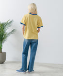 【CONVERSE/コンバース】ネップスラブ アーカイブロゴ リンガーTシャツ zo