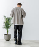 フレンチリネンミックス カーディガン 吸水速乾 麻混　クールビズ【Blue Standard:ブルースタンダード】