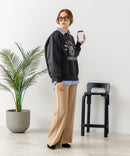 【C-FORT POINT/フォートポイント】トラ柄 ステッチトレーナー