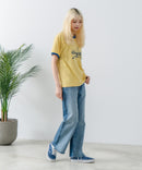 【CONVERSE/コンバース】ネップスラブ アーカイブロゴ リンガーTシャツ zo