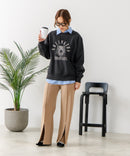 【C-FORT POINT/フォートポイント】トラ柄 ステッチトレーナー