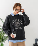 【C-FORT POINT/フォートポイント】トラ柄 ステッチトレーナー