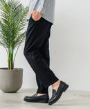 【BLUE STANDARD/ブルースタンダード】ストレッチニット ツイルイージーパンツ ウールタッチ