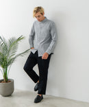 【BLUE STANDARD/ブルースタンダード】ストレッチニット ツイルイージーパンツ ウールタッチ