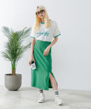 【CONVERSE/コンバース】ネップスラブ アーカイブロゴ リンガーTシャツ zo