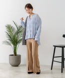 【C-FORT POINT/フォートポイント】マジョリカプリーツブラウス ❘ジーンズメイト公式オンラインショップ