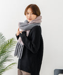 【C-FORTPOINT/フォートポイント】フリンジ使いマフラー